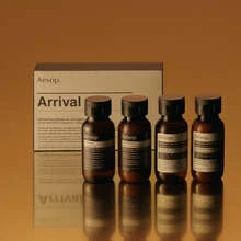 Aesop 到货旅行 4 件套礼品套装（1.7 盎司沐浴露 + 1.7 盎司润肤膏 + 1.7 盎司洗发水 + 1.7 盎司护发素）身体护理套装 1.7 盎司/50 毫升（*4）旅行奢华清洁保湿礼品适合送给女朋友妻子母亲朋友男朋友丈夫父亲兄弟生日毕业派对旅行露营户外学校校园旅行节日周年纪念秋季秋季秋季造型旅行户外产品 - 彩色 - 查看 2