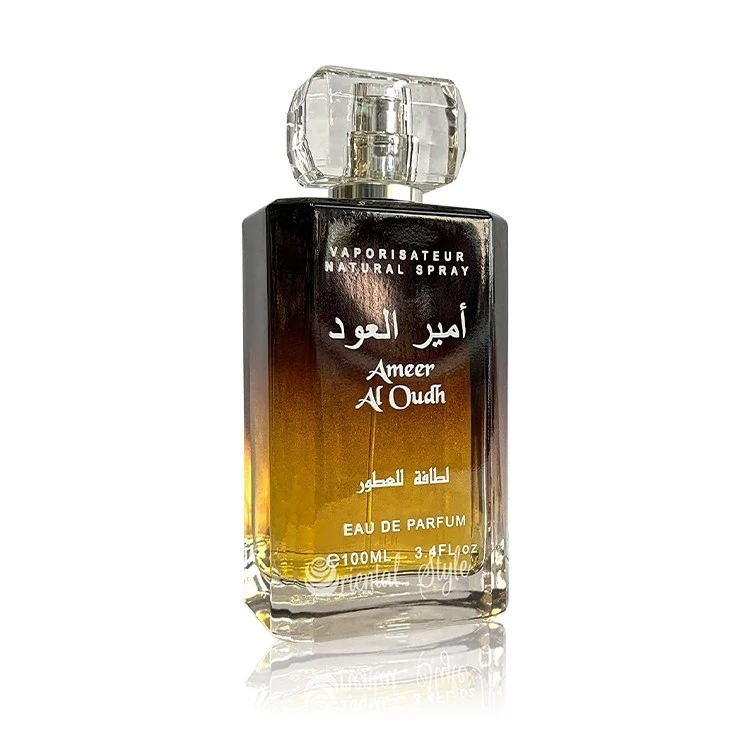 Lattafa Ameer Al Oudh 淡香精喷雾男女通用淡香精 3.4 盎司/100 毫升 - 淡化黑斑 - 查看 1