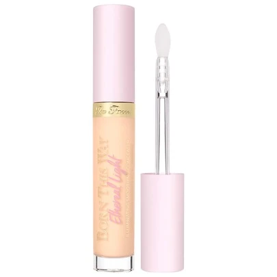 Too Faced Born This Way Ethereal Light Illuminating Smoothing Concealer Pecan 0.17oz/5ml - Girlfriend Wife Mother Friend Boyfriend Husband Father Brother Bedroom Decor Birthday Graduation Party Travel Camping Outdoors School Campus Trip Festivals Anniversary Office Gift