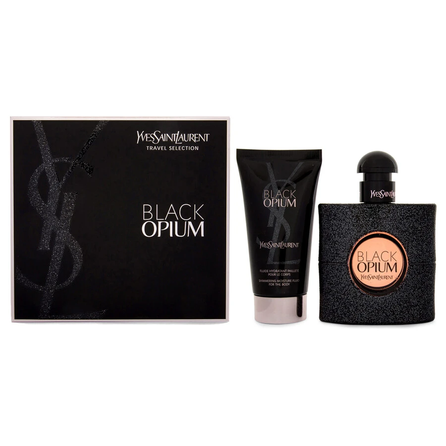 Yves Saint Laurent 黑鸦片女士两件套(香水 50 毫升 + 润肤乳 50 毫升)FR 50 毫升*2 - EDP 2 件套 - 查看 1
