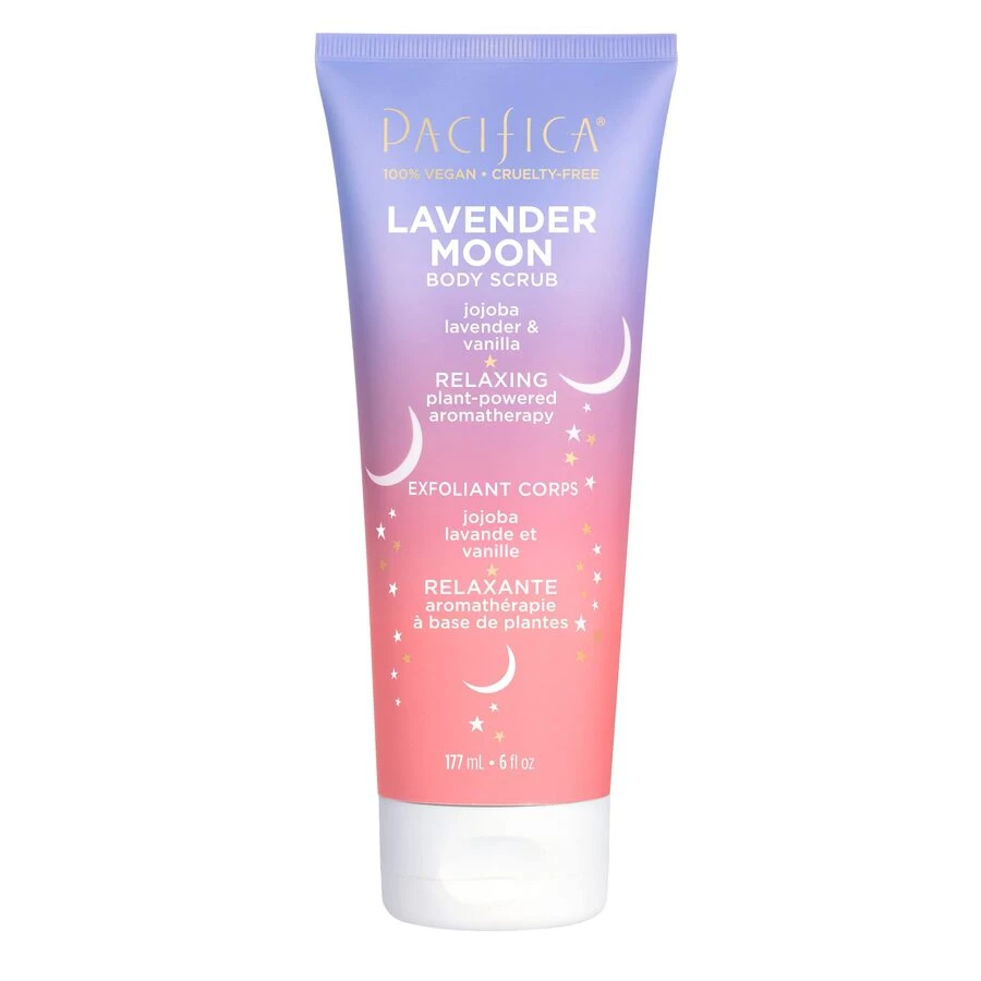 Pacifica Lavender Moon Body Scrub 6oz/177ml- Body Wash Sensitive Skin For Women Girls,Men Boy, Mother,Girlfriend, Wife, Friend, Boyfriend, Husband, Father, Brother For Daily Use,Essential,Gift,Birthday - Multicolor - View 1