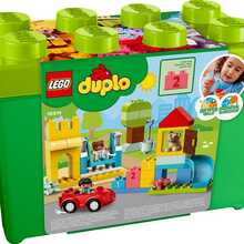 LEGO DUPLO Deluxe Brick Box 10914 – Buildable Brick Set With Extra Pieces And Storage Box, Creative Play, Popular Gift For Toddlers Ages 1.5+, Musical/Wedding Season Gift - Multicolor - View 6