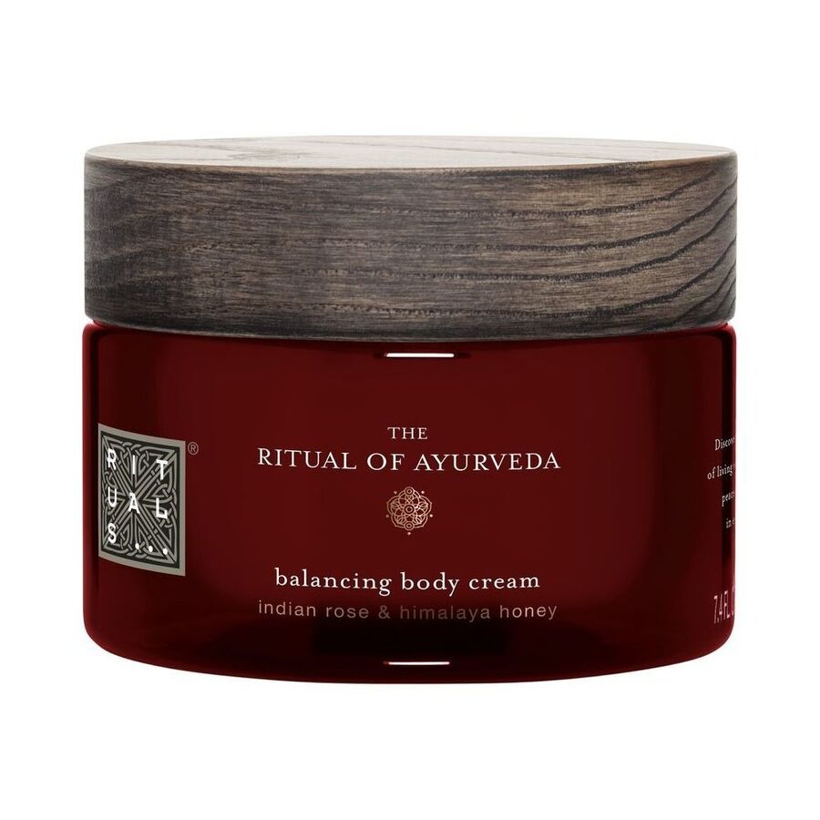 Rituals 阿育吠陀平衡身体乳 7.4盎司/220毫升 滋养保湿，甜杏仁油 适合送给女朋友、妻子、母亲、朋友、男朋友、丈夫、父亲、兄弟 生日、毕业典礼、派对、旅行、露营、户外活动、学校校园旅行、节日、周年纪念、办公室、冬季、圣诞节等特殊场合 - 彩色 - 查看 1