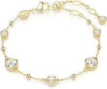 Swarovski 施华洛世奇 Imber 手链系列，优雅女士链式手链 - 金色 - 查看 2