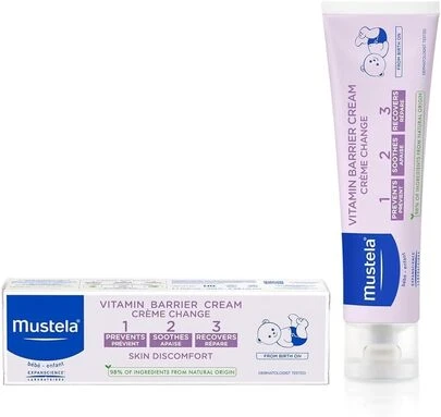 Mustela Diaper Rash Cream 3.8oz/108g -Makeup Girlfriend Wife Mother Friend Boyfriend Husband Father Brother Travel Essential,Vacation,Birthday Graduation Party Spring To Summer Valentine's Day