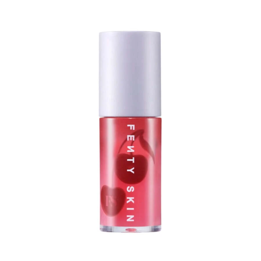 Fenty Beauty Treat Lip Oil Cherry Makeup 0.19oz/5.6ml Hydrating, Glossy Girlfriend Wife Mother Friend Birthday Graduation Party Travel Camping Outdoors School Campus Trip Festivals Anniversary Office Winter Christmas Special Occasions, Party - Cherry - View 1