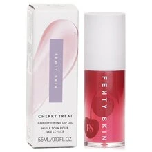 Fenty Beauty Treat Lip Oil Cherry Makeup 0.19oz/5.6ml Hydrating, Glossy Girlfriend Wife Mother Friend Birthday Graduation Party Travel Camping Outdoors School Campus Trip Festivals Anniversary Office Winter Christmas Special Occasions, Party - Cherry - View 4