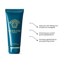 Versace Eros After Shave Balm For Men 3.4oz/100ml - Girlfriend Wife Mother Friend Boyfriend Husband Father Brother Bedroom Decor Birthday Graduation Party Travel Camping Outdoors School Campus Trip Festivals Anniversary Office Gift - Multicolor - View 2