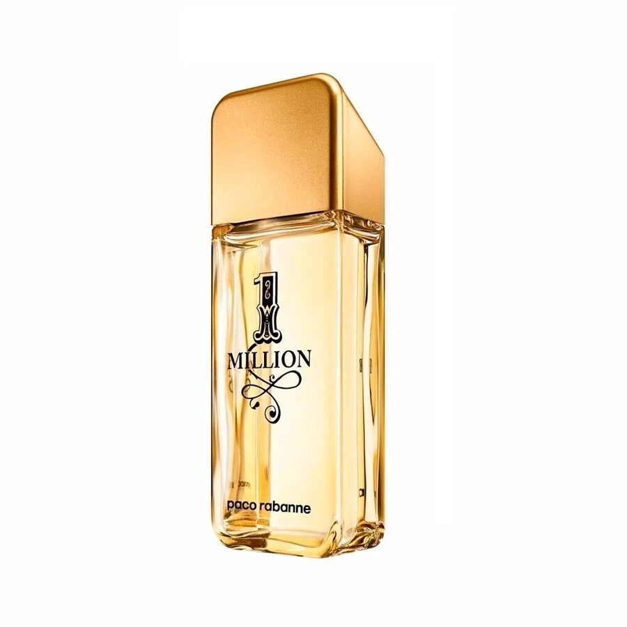 Paco Rabanne 1 Million Aftershave Lotion 3.3oz/100ml - Girlfriend Wife Mother Friend Boyfriend Husband Father Brother Bedroom Decor Birthday Graduation Party Travel Camping Outdoors School Campus Trip Festivals Anniversary Office Gift - Multicolor - View 1