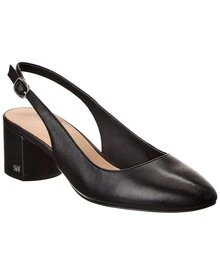 Stuart Weitzman Fashionable Versatile Commuting Minimalist Buckle High Heels - Black - View 2