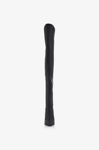 Stuart Weitzman Women's Pointed Toe Thigh High Fashion Boots, Versatile For Daily Wear - Black - View 2