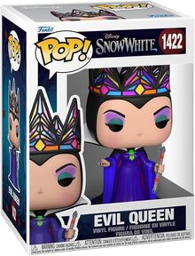 Funko 迪士尼《白雪公主》真人版邪惡皇后人偶，細節精緻的尊貴反派雕像，迪士尼迷與收藏家的理想禮物，熱門邪惡皇后裝飾，度假日禮物 - 彩色 - 查看 3