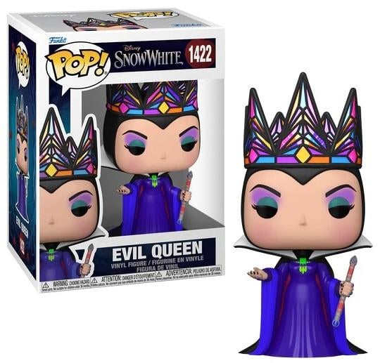 Funko 迪士尼《白雪公主》真人版邪惡皇后人偶，細節精緻的尊貴反派雕像，迪士尼迷與收藏家的理想禮物，熱門邪惡皇后裝飾，度假日禮物 - 彩色 - 查看 1