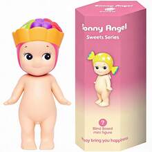 SONNY ANGEL Sweets Series - Mystery Mini Figure Blind Box, Cute Dessert-Themed Collectible Home Decor, Valentine Gift Idea, 100% Authentic (Single Blind Box), Vacation Day Gift - Sweets Series - View 2