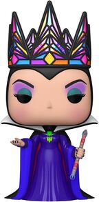 Funko 迪士尼《白雪公主》真人版邪惡皇后人偶，細節精緻的尊貴反派雕像，迪士尼迷與收藏家的理想禮物，熱門邪惡皇后裝飾，度假日禮物 - 彩色 - 查看 2