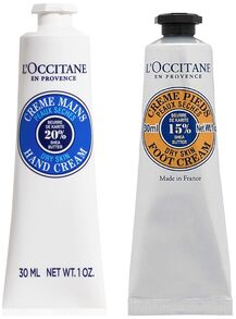 L'Occitane Bộ đôi dưỡng da tay và chân Shea Intensive Hnad & Foot Duo 2 món (Kem dưỡng da tay 30ml + Kem dưỡng da chân 30ml) 1oz/30ml*2 - Nhiều màu - Xem 4