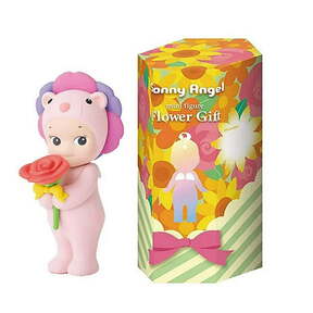 SONNY ANGEL Flower Gift Series - Mystery Mini Figure Blind Box, Limited Edition Floral-Themed Cute Collectibles, Elegant Home Decor Gift, 100% Authentic Original (Single Blind Box), Valentine's/Mother's Day Gift