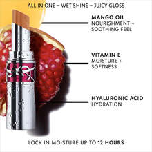 Yves Saint Laurent Rouge Volupte Candy Glaze唇膏 NK 6 勃艮第诱惑 0.11盎司/3.2克 - 6 勃根地誘惑 - 查看 3