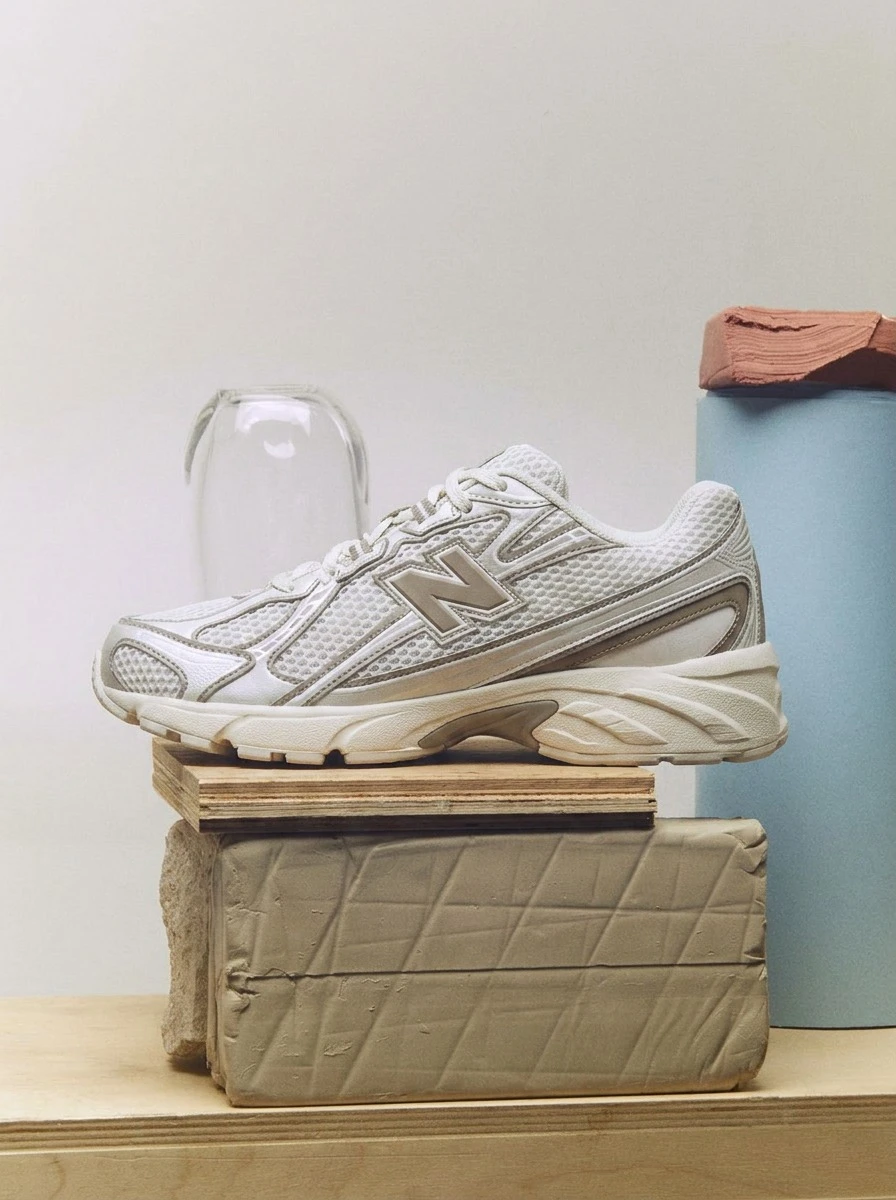 New Balance Giày nam thường ngày 740, giày chạy bộ, giày casual, giày thể thao, giày đệm, giày thoáng khí, giày đế dày, giày có logo, giày đa năng, thích hợp đi làm hàng ngày, tập gym, đi học, du lịch, đi chơi, màu be U740MU2 - Nâu be - Xem 1