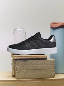 Adidas 女士运动鞋 吸汗透气 防晒 防风保暖 百搭 纯色 Logo 弹性好 易洗速干 运动户外跑步 日常上学 女款 黑色 IF6492 - 黑色 - 查看 1