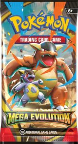 pokemon 寶可夢系列 - Mega 進化擴充包，每包 10 張交易卡，強大 Mega 寶可夢收藏卡禮物，100% 正版 TCG，度假日 - 彩色 - 查看 4