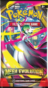 pokemon 寶可夢系列 - Mega 進化擴充包，每包 10 張交易卡，強大 Mega 寶可夢收藏卡禮物，100% 正版 TCG，度假日 - 彩色 - 查看 3