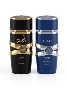 Lattafa Asad presentset med 2 delar EDP 3,4 oz/100 ml (*2) - Multi dofter - Visa 5
