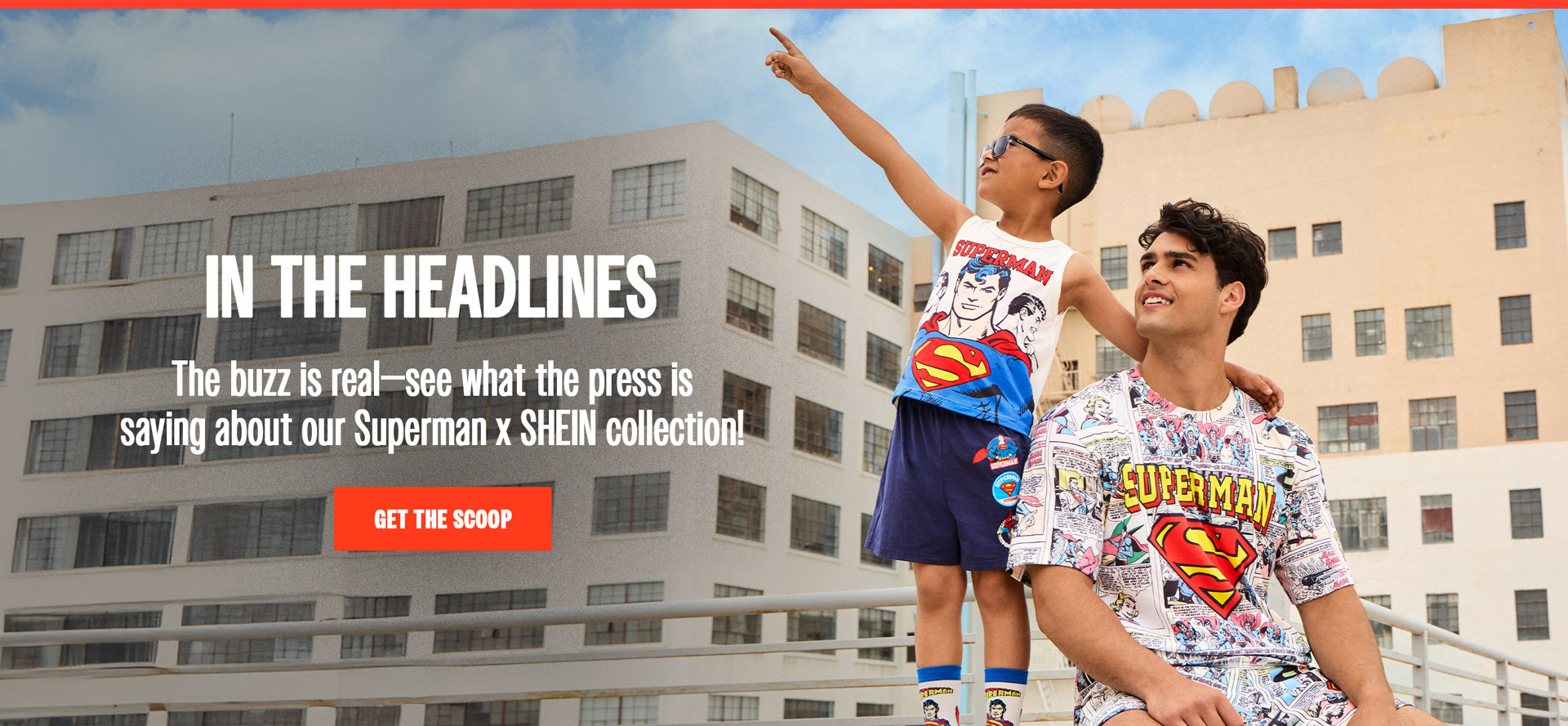 take your familys style to new heights with this new superman inspired collab