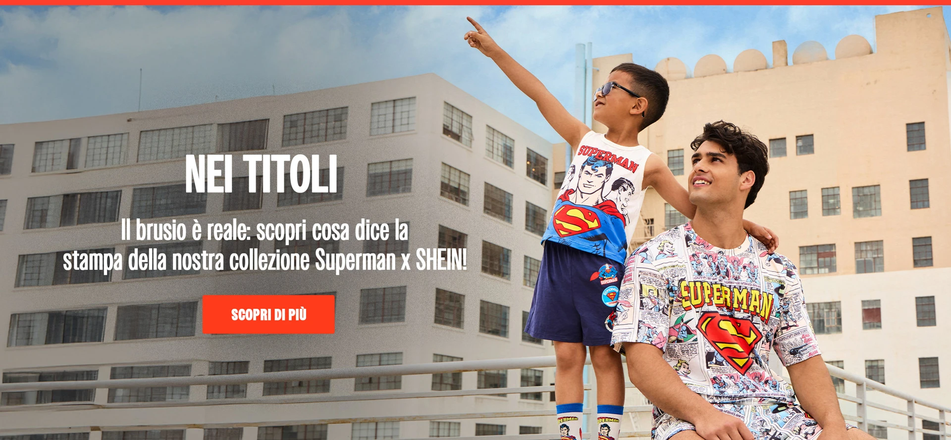 take your familys style to new heights with this new superman inspired collab