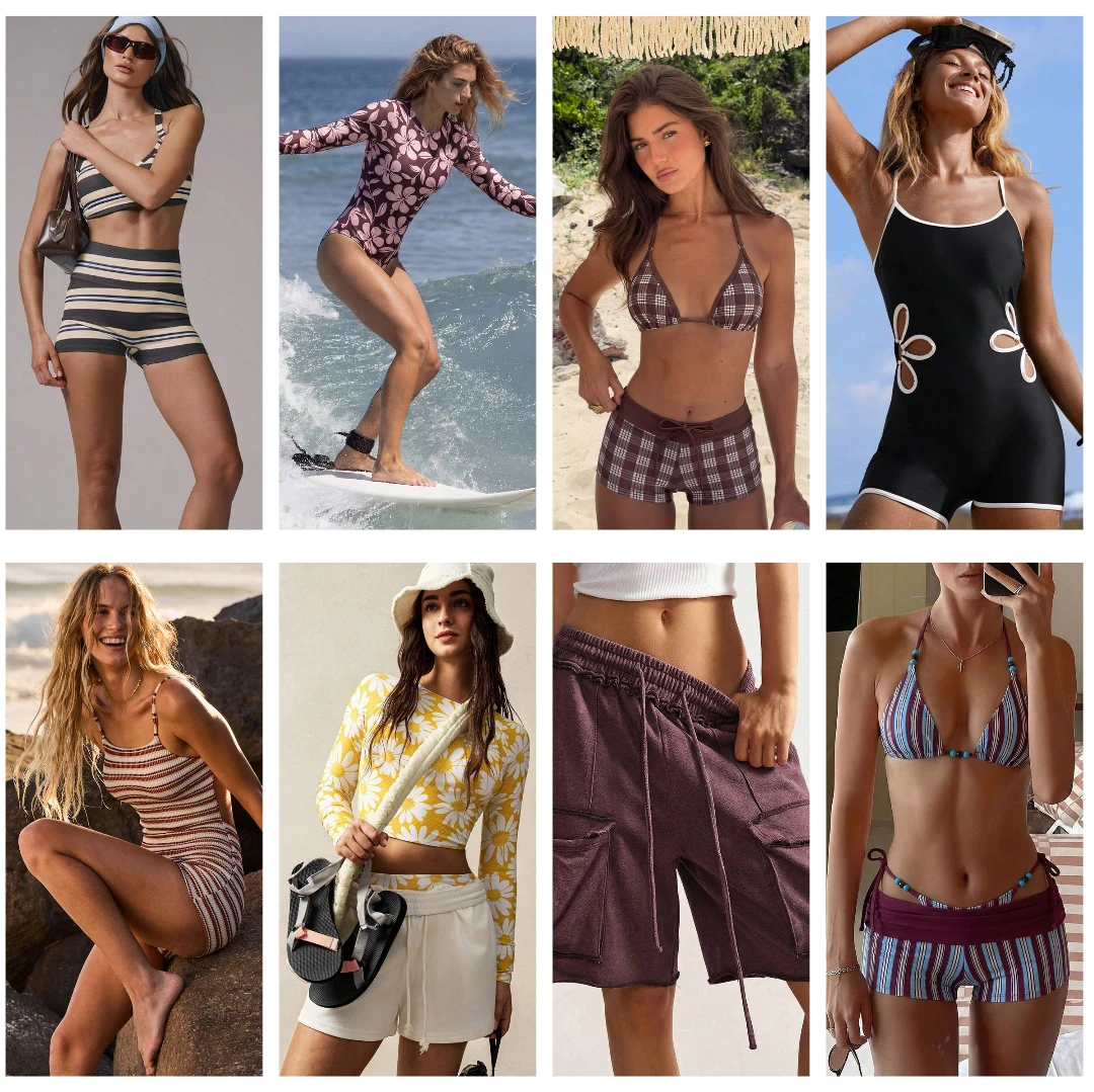 Campcore swimwear trend