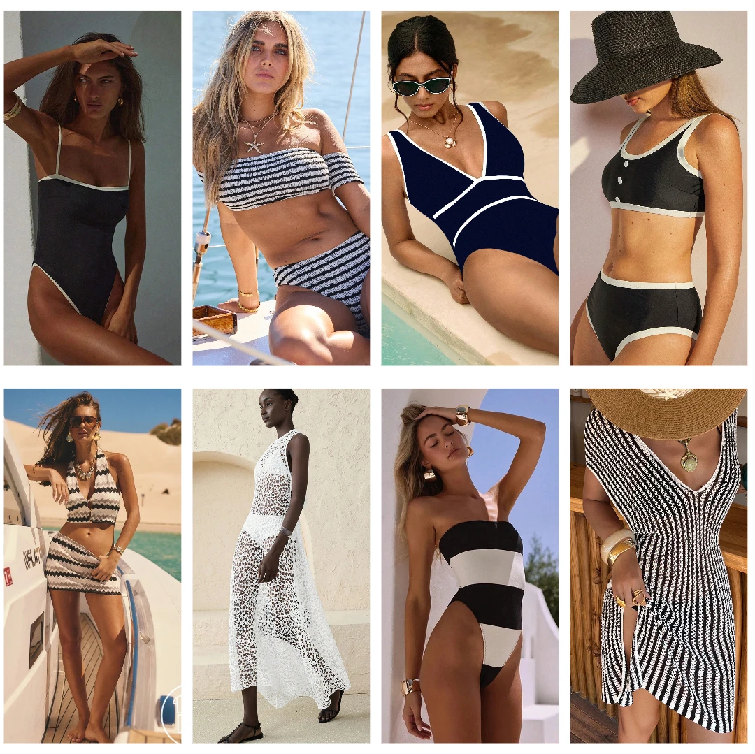 Coastal Chic swimwear trend