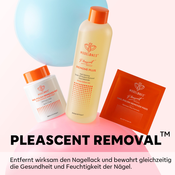 MODELONES Modelones Nail Polish Remover Acetone Free And Non Drying Nail Polish Remover With Sponge Lid With Jojoba Oil Removes Nail Polish 80 Ml  p 42720292