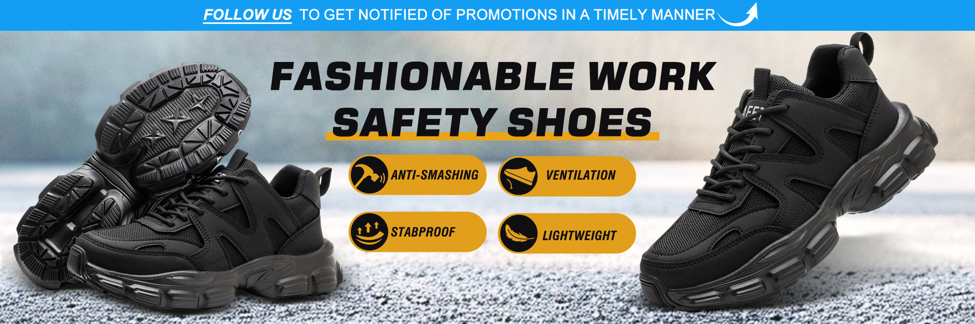 Unisex Safety Shoes Lightweight Work Shoes Comfortable Breathable Work Sneakers Steel Toe Shoes Men s Anti Puncture Anti Crush Safety Boots Industrial Construction Protective Shoes Black Lace Up Labor Protection Shoes p 18792334