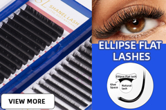 12Rows Flat Ellipse Lash Cashmere 0 20 0 25 0 15 J C D Curl Matte Black Ellipse Split Tips Classic Flat Eyelash 8 15mm Super Matte Extremely Soft Silk Flat Eyelash Extension Individual Synthetic Faux Mink Flat Eyelashes Supplies p 29473075