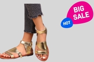 2025 New Design Dark Flat Sandals Creative Vintage Roman High Top Fashion Sandals p 62497575