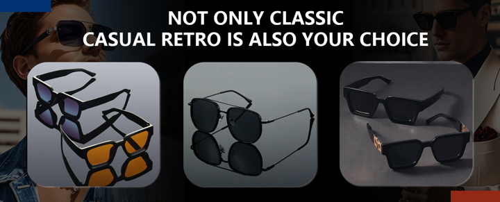 1 2pcs Men Rectangular Frame Plastic Street Style Classic Chunky Elegant Portable Modern Simple Style Graceful Design And Expressiveness Popular Design All Match Shades Basics Fall Winter Fashion Glasses Combination For Street Snap Musical Festival Fishing Driving Outdoor Casual Activities Suitable For All Face Shapes Accessories For Summer Beach Vacation Outdoor Travel p 53347614
