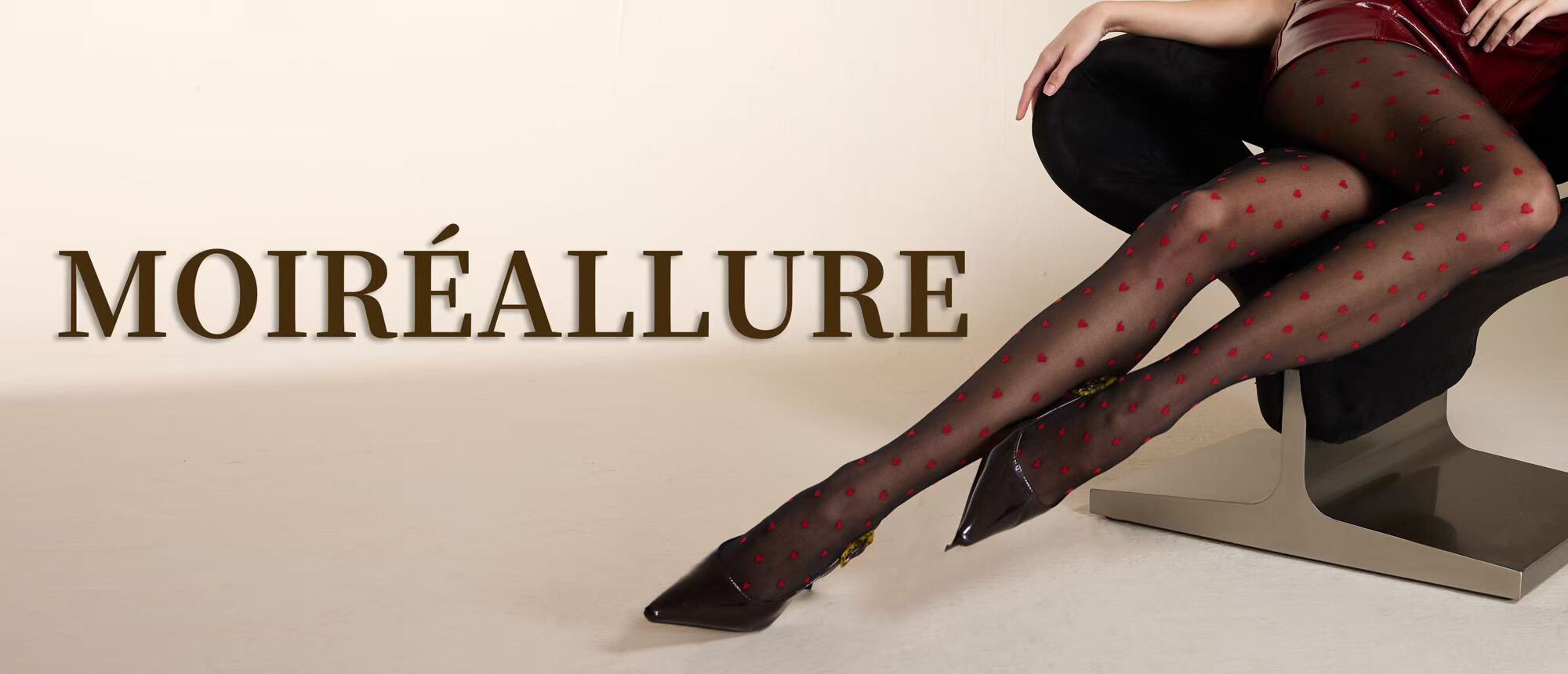 1pc Women s Jacquard Black Heart Pattern High Elasticity Ultra Thin Silk Stockings Sexy And Stylish Sheer Pantyhose p 62558425