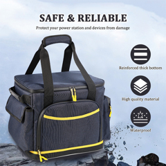 1pc Simple Style Large Capacity Portable Waterproof Mobile Power Tool Storage Bag A Variety Of Items Storage Bag Very Suitable For Wild Camping Out Of The House Use Long Distance And Short Distance Travel Use Holiday Gifts p 70379281