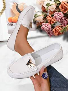 Women s Flat Casual Slip On Shoes Comfortable Soft Bottom Loafers Fashionable Versatile Lightweight Nurse Shoes p 62134853