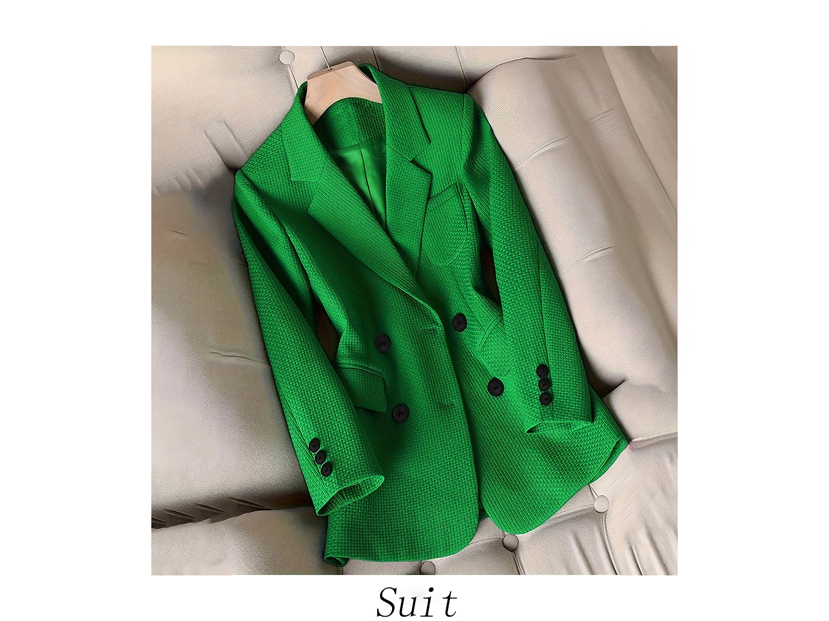 HOMEYEE Women s Retro Elegant Long Sleeve Blazer Casual Business Professional OL Top Autumn Winter p 52713097