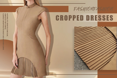 2025 Summer Fashion Solid Color Round Neck Sleeveless Slim Pleated Mini Skirt p 53579604
