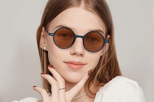 1 Pc Women Vintage Round Frame High Quality Fashionable Fashion Glasses Suitable For Driving Travel Leisure Daily Use For Summer Beach Vacation Outdoor Travel p 65723693