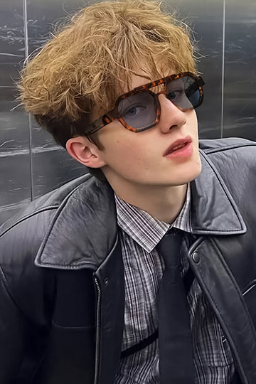 1pc Men s Double Bridge Square Frame Glasses Minimalist Stylish Design Suitable For Driving Travel Casual Vacation Outdoor Sports And Daily Use Looks Street Style And Suit For Sweater Jacket Sweatshirt Hoodie Leather Pants And Cargo Pants For Summer Beach Vacation Outdoor Travel p 43329225
