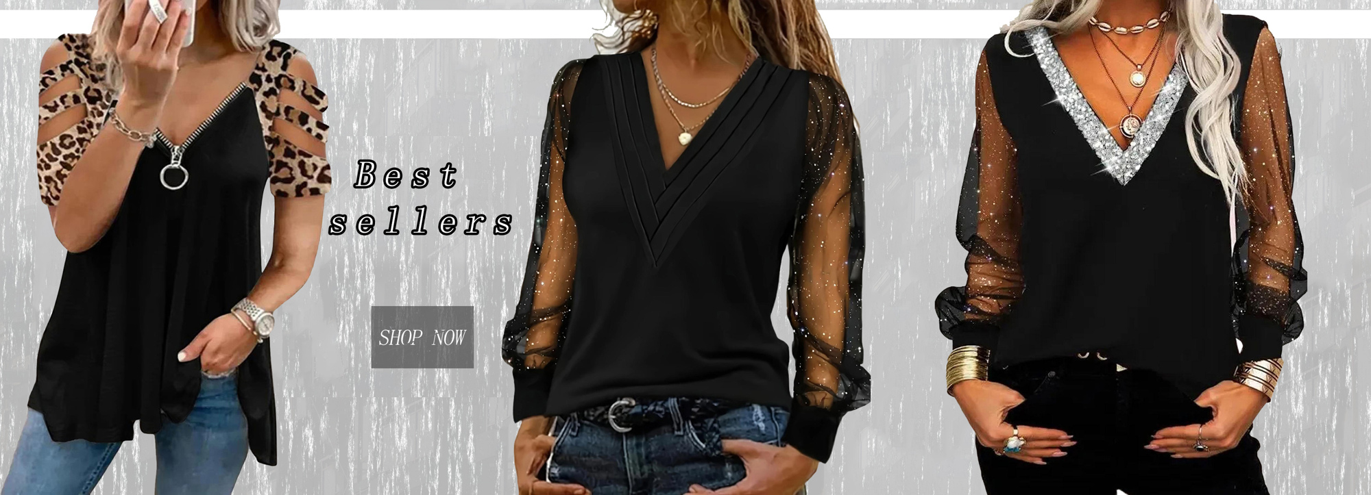 Plus Size Casual V Neck Leopard Patchwork Zip Up T Shirt p 33358755