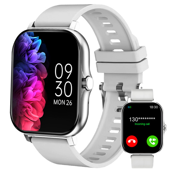1pc Unisex Silicone Strap Sports Smart Watch 1 83 High Definition Full Screen Touch Control Electronic Smart Watch Step Counting Calorie Tracking Multiple Sports Modes Alarm Call Message Notification Compatible With Android IOS Phones Fashionable Gift Suitable For Various Festivals And Celebrations p 41528425