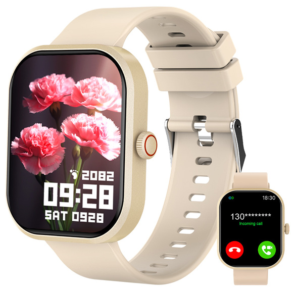 Hot New 1pc Silicone Strap Unisex Smart Watch Supports Make Receive Calls Pedometer Calorie Counter Multi Sport Modes Alarm Call Message Reminder 2 01 Full Screen Touch Compatible With IOS Android Suitable As Festival Gift For Family And Friends p 81871378