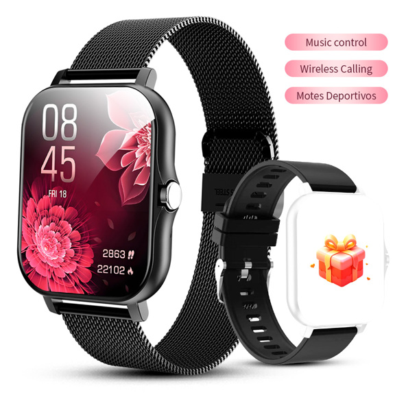 1pc Unisex Silicone Strap Smart Watch 1 83 HD Full Screen Touch Pedometer Calorie Multi Sport Modes Alarm Call Message Reminder Compatible With Android IOS Fashionable Gift Suitable For Various Festivals And Celebrations p 42950469
