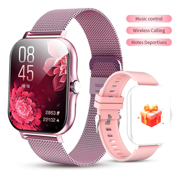 1pc Unisex Silicone Strap Smart Watch 1 83 High Definition Full Screen Touch Step Counting Calorie Tracking Multiple Sports Modes Alarm Call Message Notification Compatible With Android IOS Fashionable Gift Suitable For Various Festivals And Celebrations p 42930245