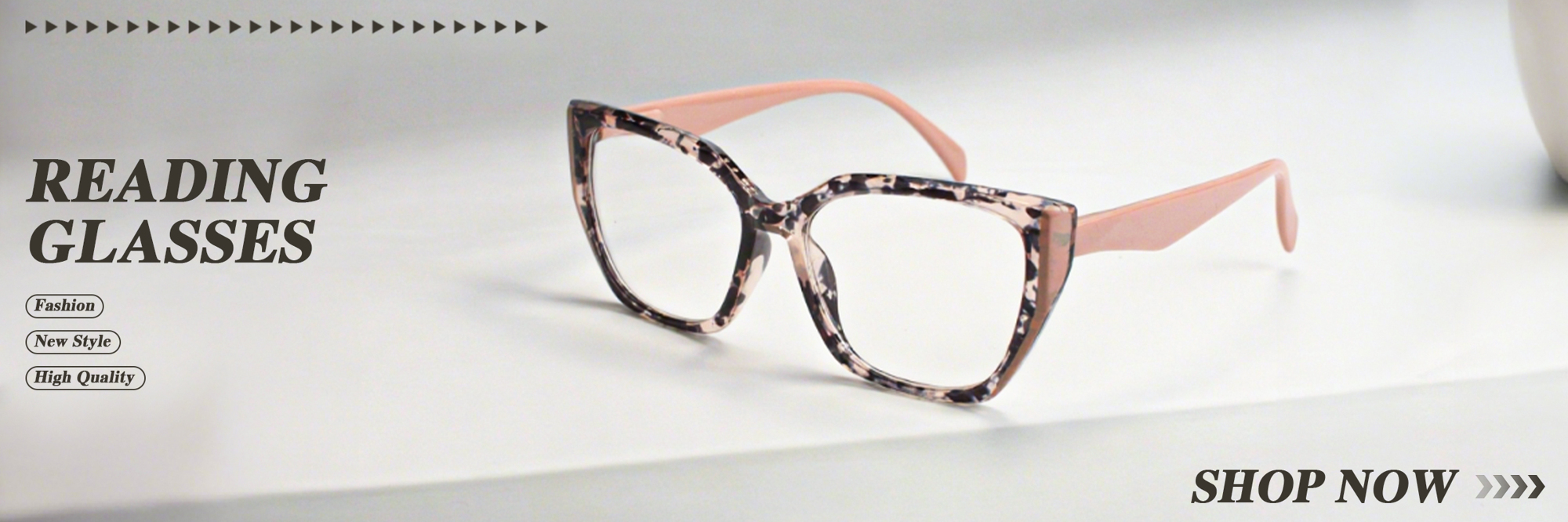 2pcs Cat Eye Large Frame Women s Reading Glasses Romantic Pink Shiny Frame High Definition Lenses Solid Leopard Print Contrast Design Elegant Fashion Reading Glasses Set p 66859464