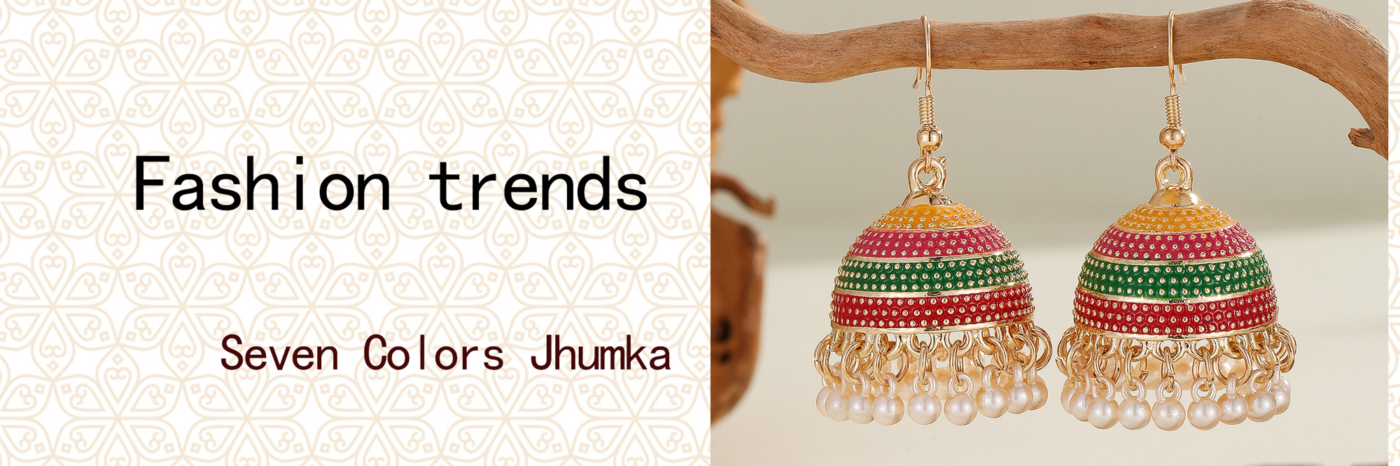 1 Pair Of Fashionable Earrings With Rainbow Colored Tassels White Beads Bells And Cute Design Suitable For Women s Daily Wear Festivals Weddings And Parties p 35865286